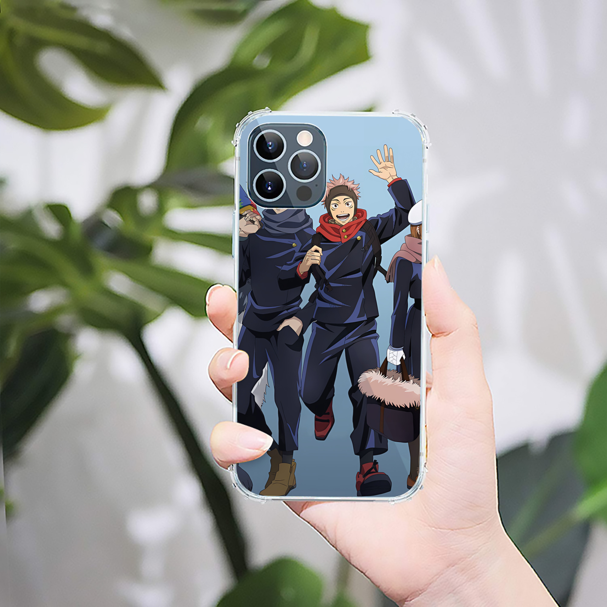 （画像用） SPY×FAMILY间谍家家酒 【iPhone 12シリーズ対応】透明スマホケース（クリアソフトケース）